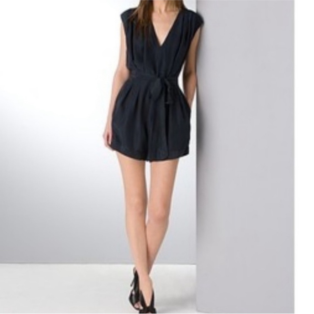 Helmut Lang Black Romper